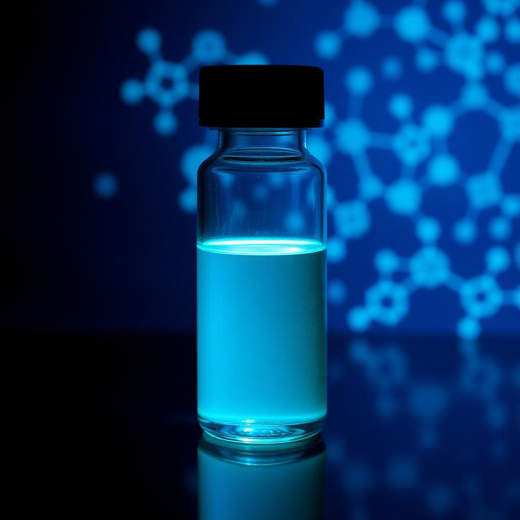 GHK-Cu research peptide reference vial