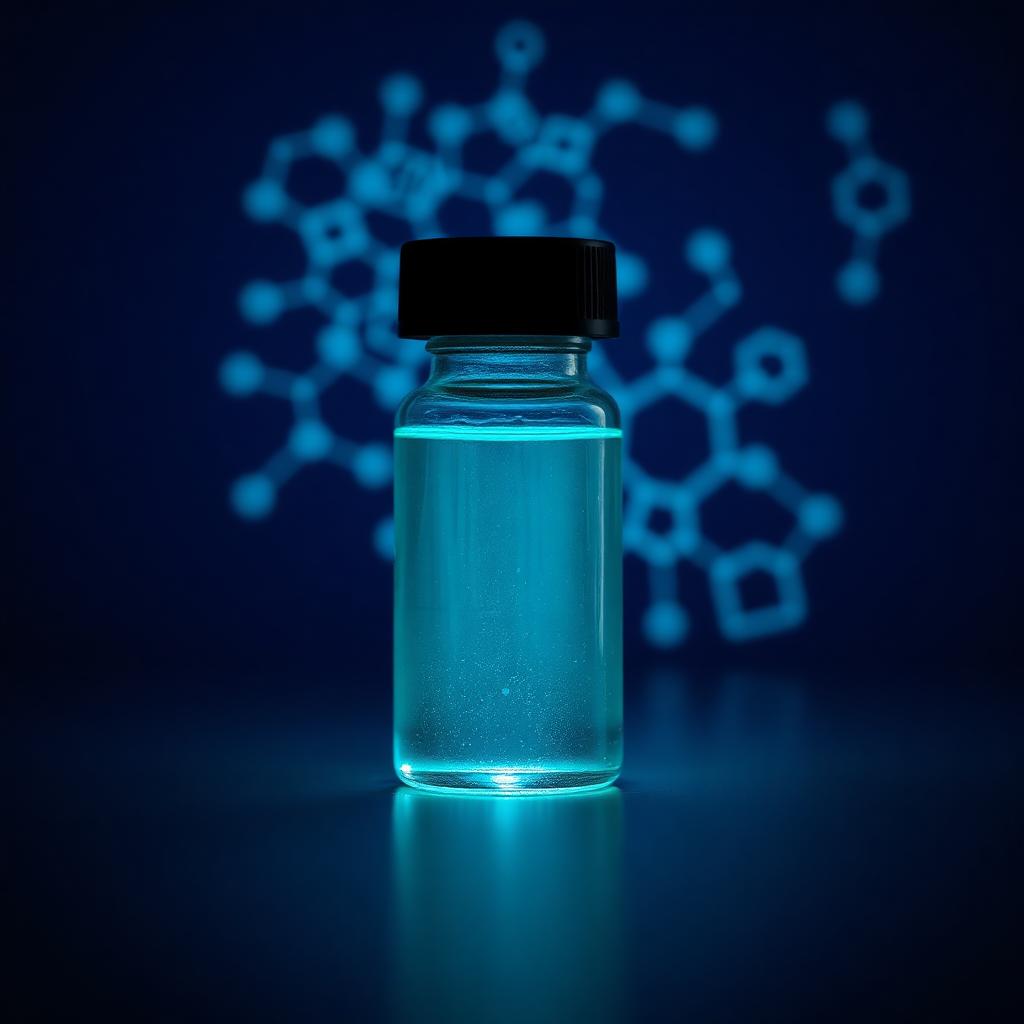 Ipamorelin research peptide reference vial